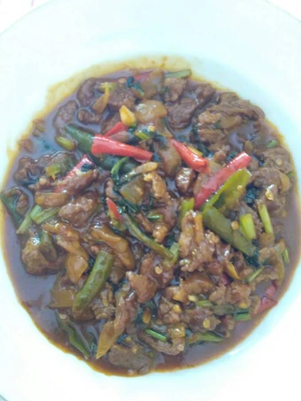 Langkah Gampang Menyiapkan Resep Sapi tumis campur pakcoy saos tiram Anti Ribet, Lezat