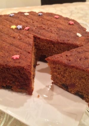 A picture of Christmas Fruit Cake.