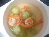 Sayur bening oyong udang