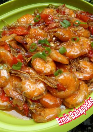 Foto resep Udang Saus Padang