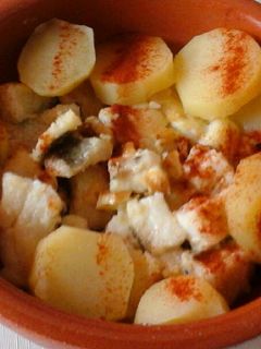 Una foto de Bacalao sencillo