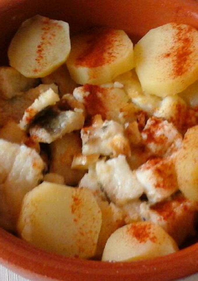 Una foto de Bacalao sencillo