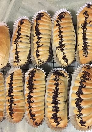 Foto resep Roti Pisang Coklat