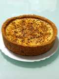 Custard and Cookie Cake