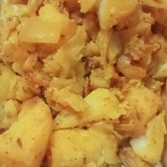 Aloo cabbage A picture of Aloo cabbage.