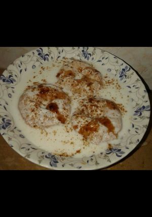 A picture of Mash Ki Dall Kay Dahi baray.😋.