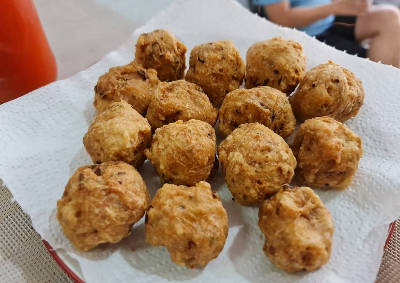 Bakso goreng babi udang