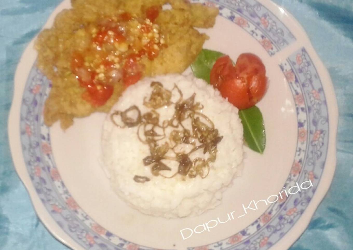 Telur Dadar Geprek Crispy