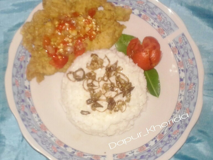 Cara Gampang Membuat Telur Dadar Geprek Crispy Anti Gagal