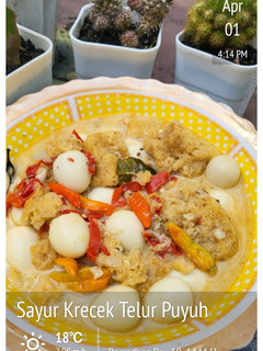 Foto resep Sayur Krecek Telur Puyuh