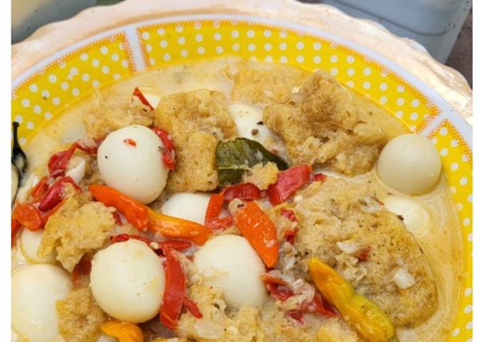 Resep Sayur Krecek Telur Puyuh Oleh Mama Ima And Sasya Cookpad