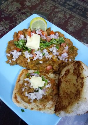A picture of Pav Bhaji.