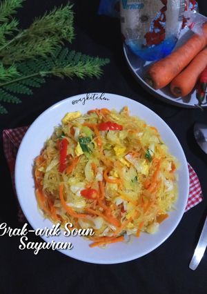Foto resep Orak-arik Soun Sayuran