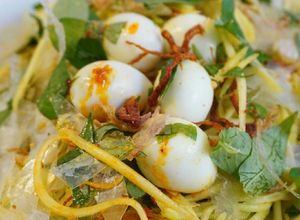 Hình của món Bánh tráng trộn.