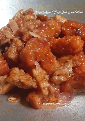 Foto resep 26. Nugget Ayam & Tempe Saus Asam Manis Praktis 👌