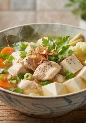 Foto resep Resep Sop Tahu Ayam Bening