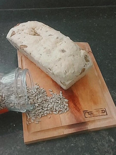 Una foto de Budín salado de aceitunas