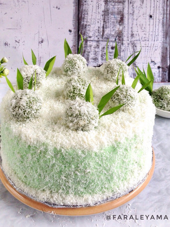 Resep Klepon Cake / Ondeh Ondeh Cake Anti Gagal