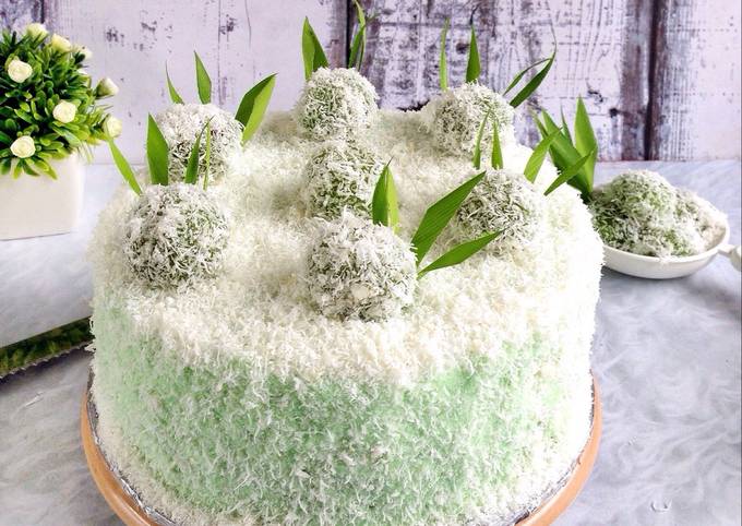 Resep Klepon Cake Ondeh Ondeh Cake Oleh Faraleyama Cookpad