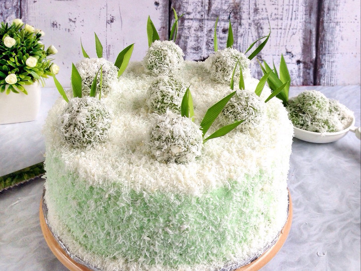 Resep Klepon Cake / Ondeh Ondeh Cake Anti Gagal