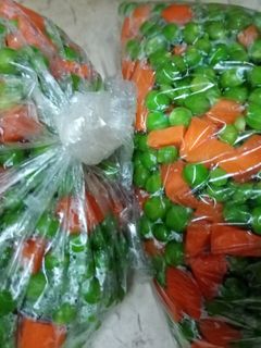 صورة لوصفة تفريز البسلة بالجزر🥕🥕