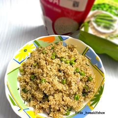 A picture of Sautéed Peas Quinoa.