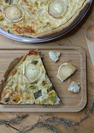 Une photo de 🌿Quiche aux poireaux