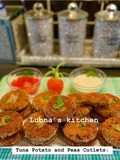 Tuna, Potato and Peas Cutlets
