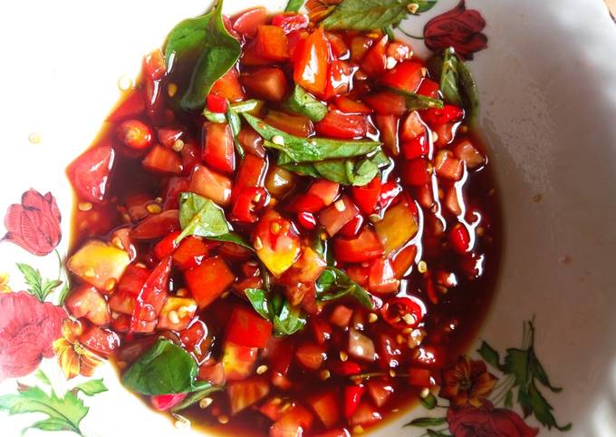 Ini dia! Bagaimana cara membuat Sambal dabu-dabu  gurih