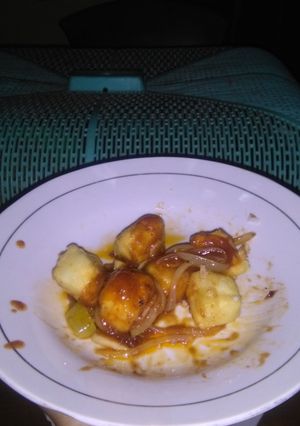 Foto resep Tahu fantasi siram saus bbq