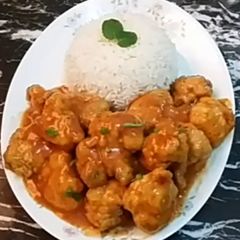 A picture of Sweet & Sour Cauliflower.