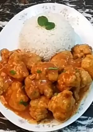A picture of Sweet & Sour Cauliflower.
