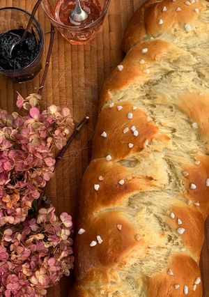 Une photo de Brioche sans œuf et sans beurre de Christophe Michalak