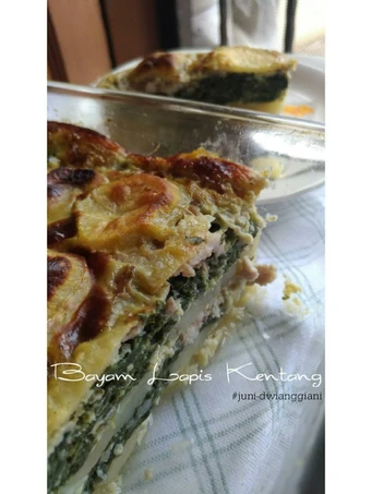 Langkah Gampang Membuat Resep Bayam Lapis Kentang yang Bisa Manjain Lidah Anti Ribet, Uenak Banget