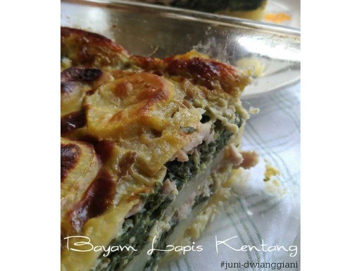 Langkah Gampang Membuat Resep Bayam Lapis Kentang yang Bisa Manjain Lidah Anti Ribet, Uenak Banget