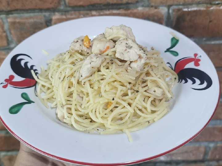 Langkah Mudah untuk Membuat Chicken Spaghetti Aglio Olio Anti Gagal