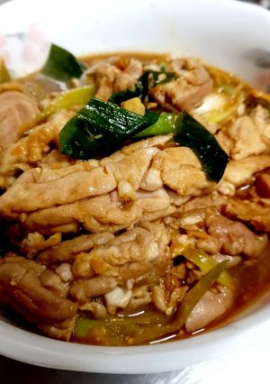 蔥燒豬腦 的食譜成品照片