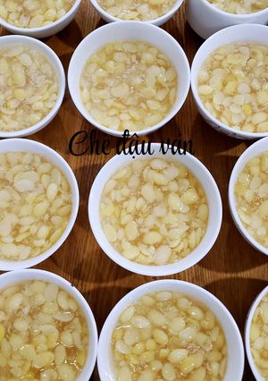 Hình của món Chè đậu ván.