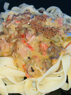 Bulbo di finocchio-prosciutto tagliatelle recept fotója
