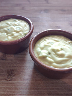 Una foto de Salsa ali-oli