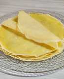 Crepes para canelones sin TACC