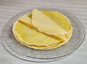 Una foto de crepes de maizena