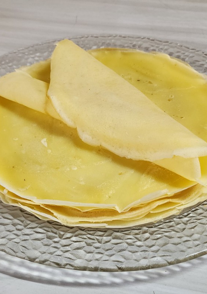 Una foto de Crepes para canelones sin TACC