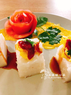 彩頭蘿蔔糕(年菜料理) 的食譜成品照片