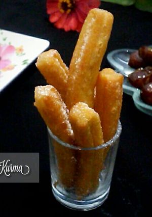 Foto resep Churros Kurma