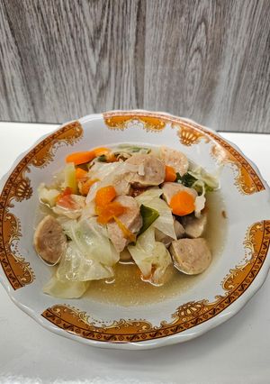 Foto resep Sayur Sop Bakso