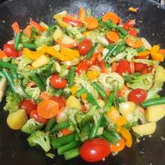 Una foto de Ensalada salteada