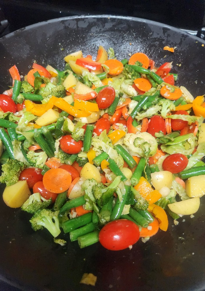 Una foto de Ensalada salteada