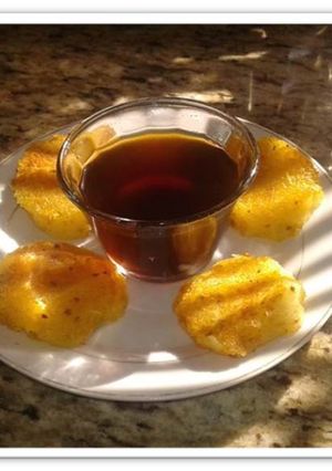 Una foto de Buñuelos de Yuca con Papelón Venezolanos