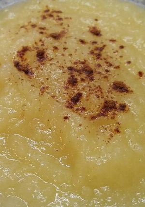 Una foto de Compota de manzana